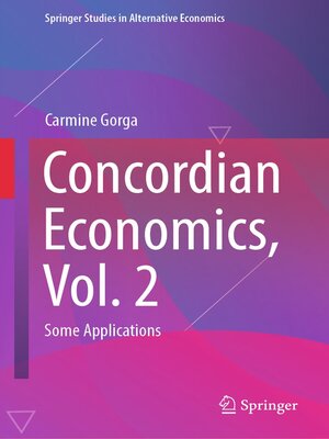 cover image of Concordian Economics, Volume 2